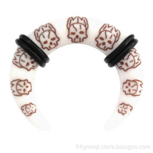 Acrylic Pincher Plug Ring, Made of UV, 2013 Hot Selling